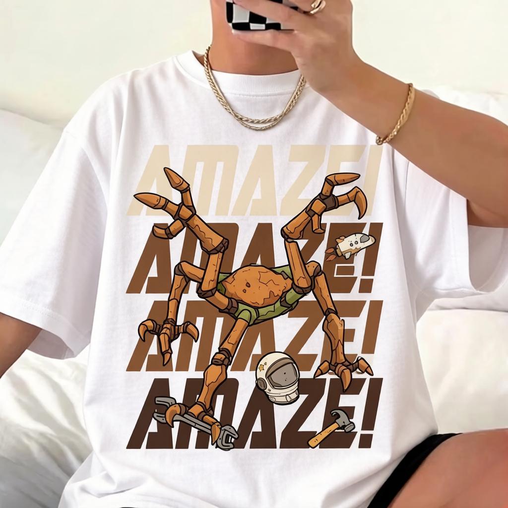 2026 Project Hail Mary Ryland Grace Rocky Graphic 100Cotton Unisex Shirt Summer New Fashion Unisex Oversized Tshirt Fan Gift