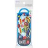 Skater Tomica Trio Set for Kids 16.5cm Chopsticks Spoon Fork