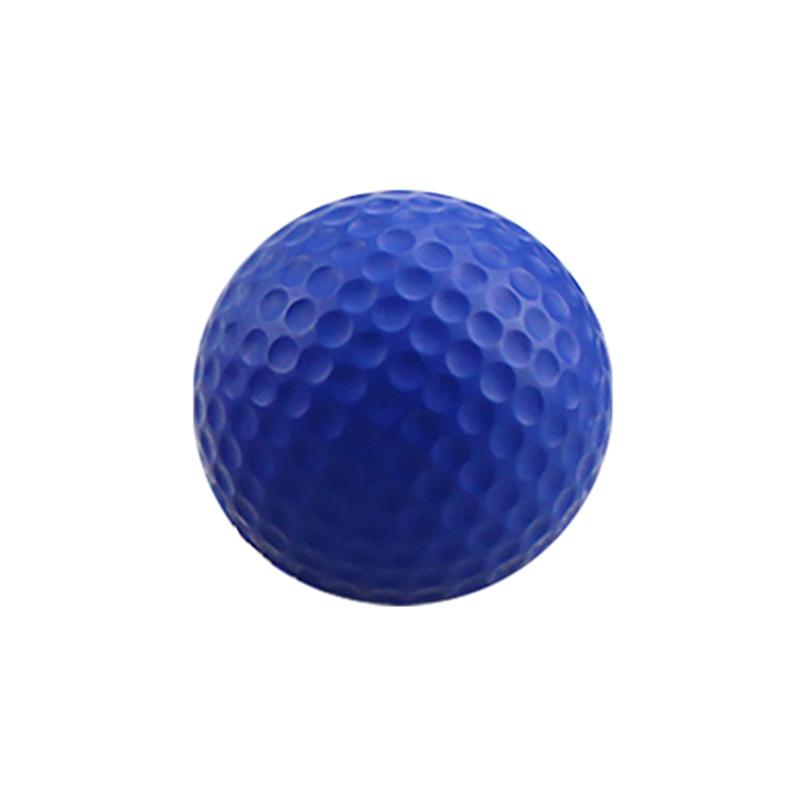42Mm Mischfarbe Pu-Schaum Fester Schwamm Weicher Ball Indoor Golf Übungsball Spielzeugball