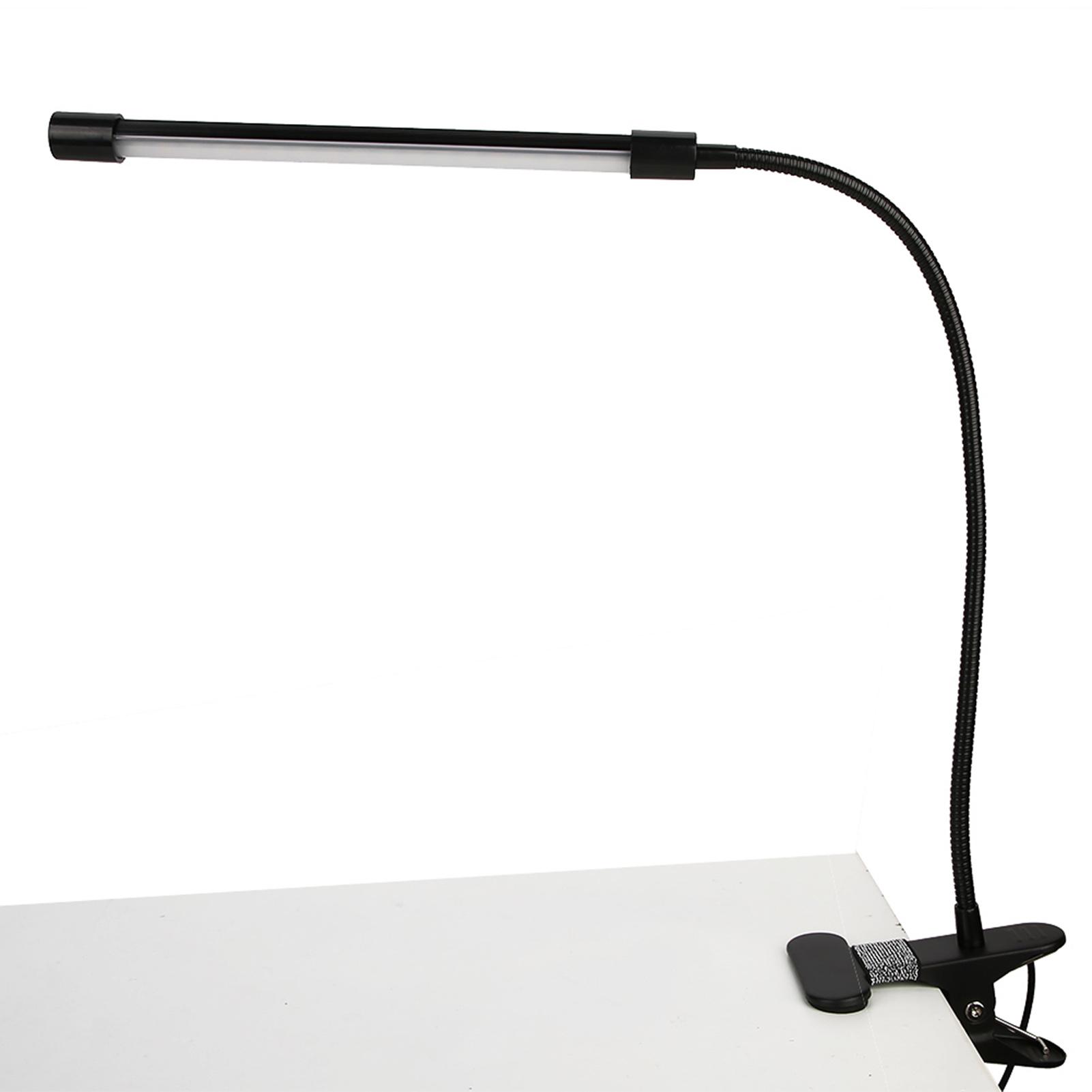 

Настольная лампа с зарядкой через USB, регулируемая яркость, лампа для чтения и защиты глаз, лампа ClipOn