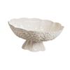 Fruit Bowl Vegetable Holder Pasta Dish Decorative Pedestal Bowl with Drain Hole