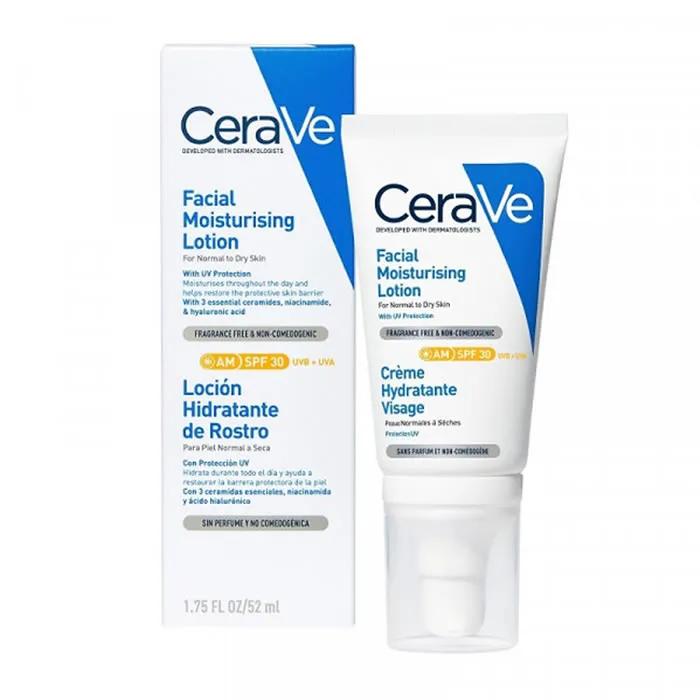

Cerave Увлажняющий лосьон для лица SPF30 52мл