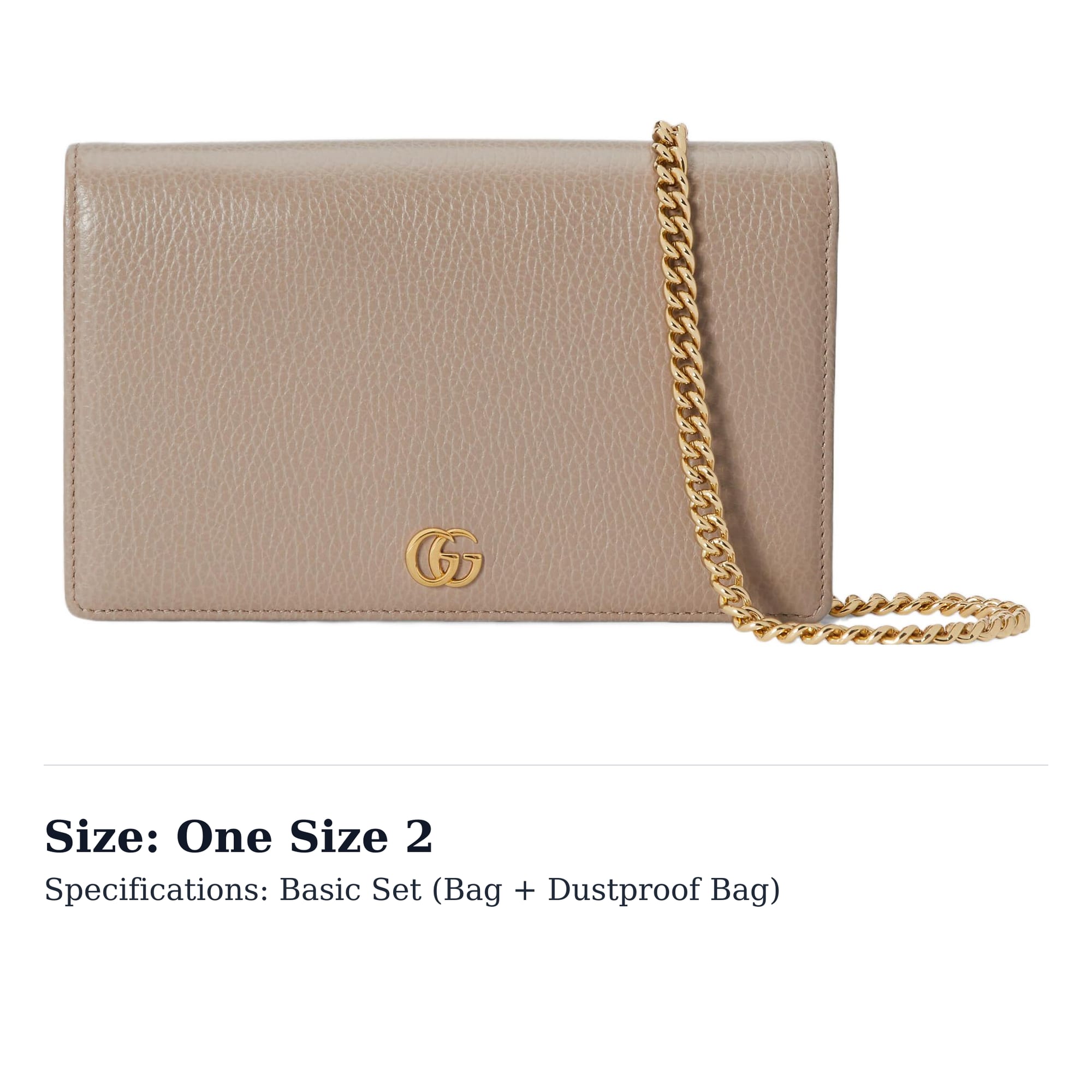 GUCCI GG Marmont Leather Shoulder Bag