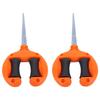 2PCS Garden Hose Guide ABS Garden Spike Roller Hose Support Stake Holder for Yard Lawn Plant Protecting