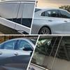 Three T Car Auto Side Door Window Pillar Posts Cover Trim For Chevrolet Malibu 2016 2017 2018