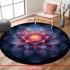 Luxury  Mandala  Pattern Round Shape Floor Mats Kitchen Hallway Runner Rug Bedroom Living Room Soft Carpet Non-slip Area Rug