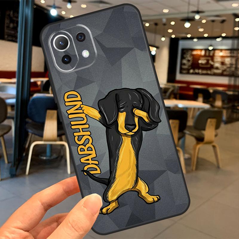 DACHSHUND Case For Xiaomi 13 14 15 Ultra 11T 12T 13T 14T Pro POCO X7 Pro X3 X5 X6 F5 F6 M6 Pro Coque