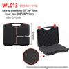 Multi-Functional Tool Storage: Handheld Plastic Box for Tools, Electric Drill, and Multimeter Equipment