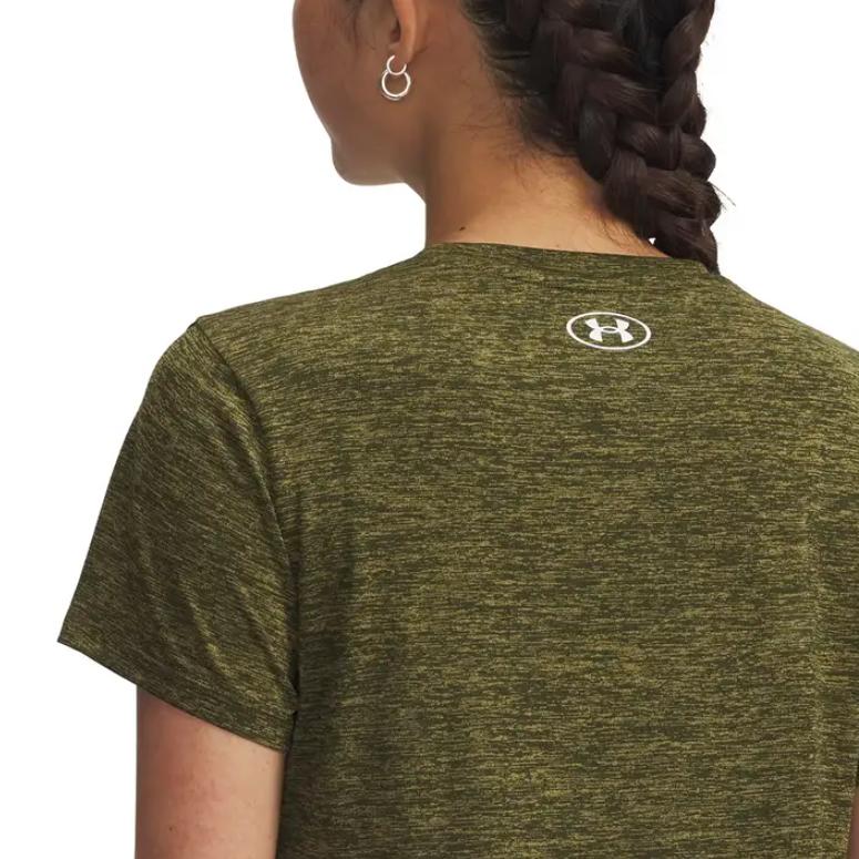 Under Armour Round Neck Logo Short Sleeve Pullover Regular T-Shirt Women tops 1384230-308