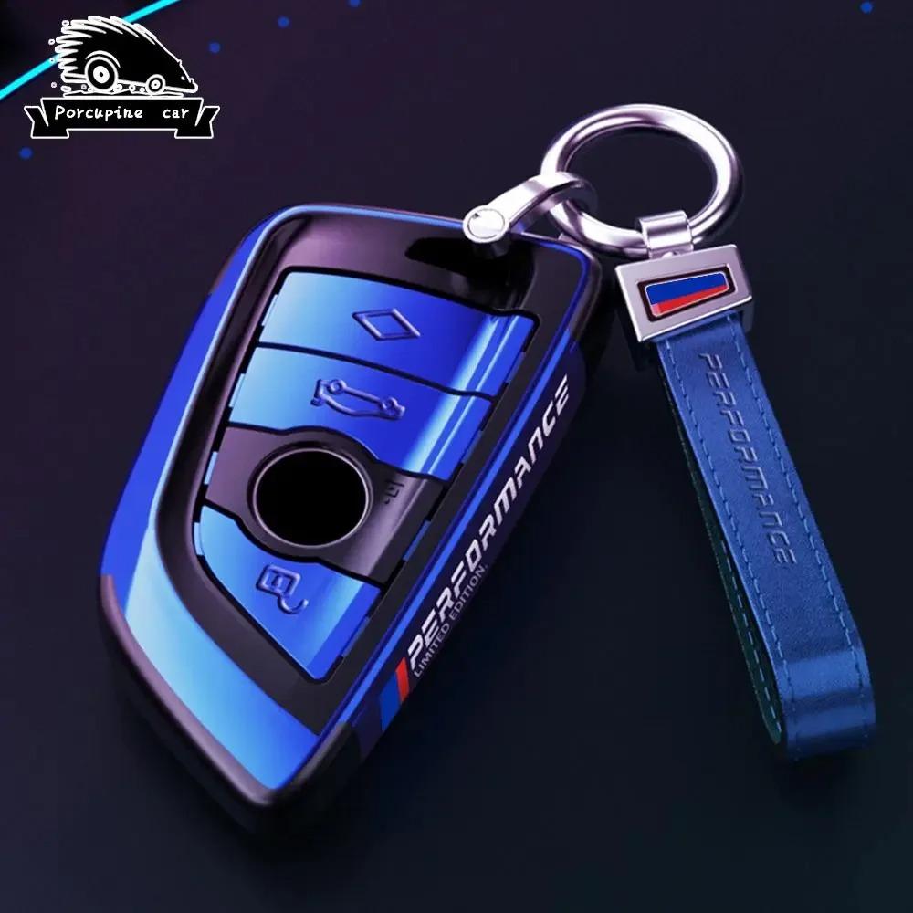 PC Plating Car Remote Key Case Cover Shell Fob for BMW X1 X3 X4 X5 X6 F15 F16 G30 G20 3 5 7 Series G01 G02 G05 G11 G32 F48 F39