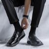 Leather Shoes Men'S Business Dress Casual Shoes Summer British Style Leather Men'S Doudou Shoes High-End Men'S Shoes 7982-R