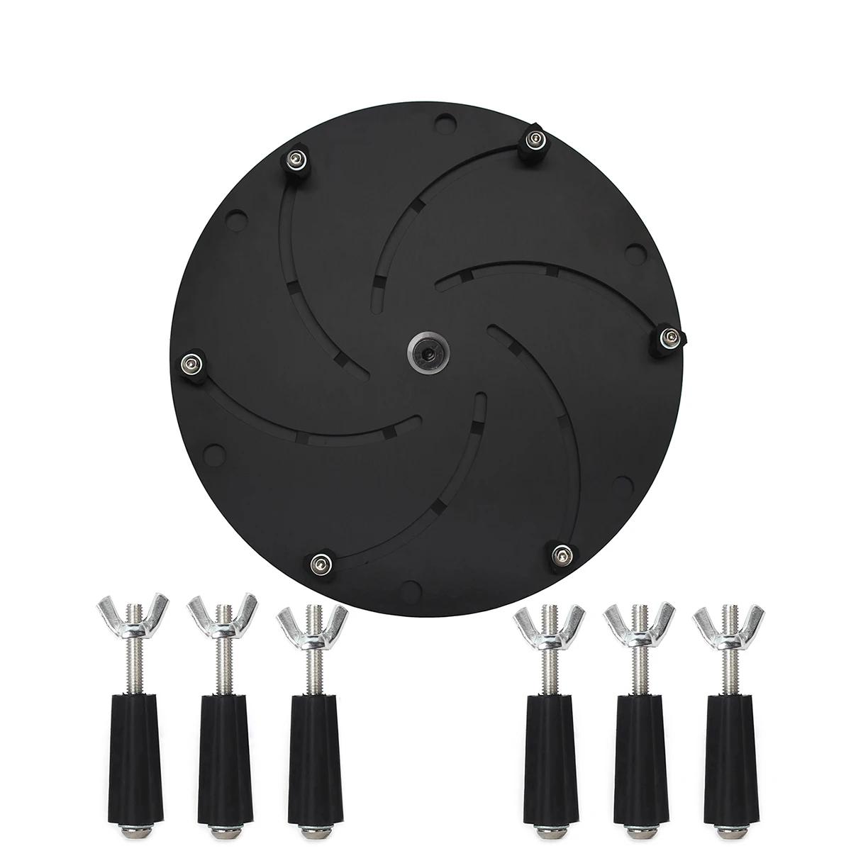 

M33*3.5 300MM Spindle Woodworking Jaw Self Centering Centrifugal Lathe Chucks For Hollow Wood Turning Lathe Chuck Tools 1pcs чорний