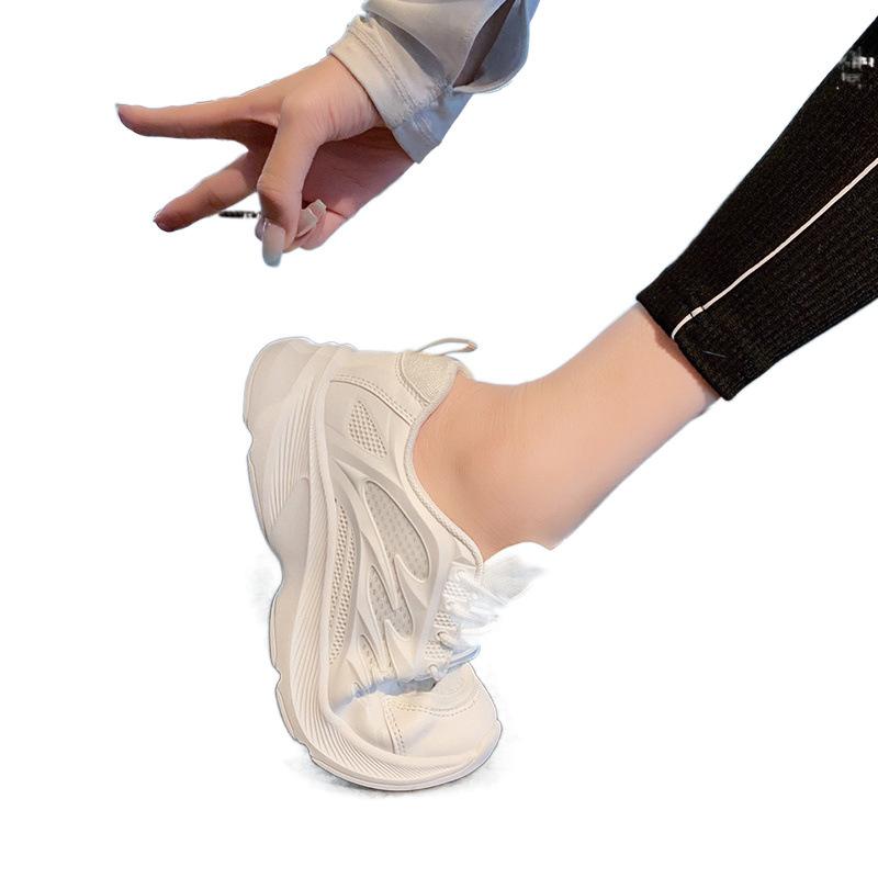 Running shoes new trendy for students Autumn and Spring and Autumn Lightweight Soft Sole Shock-absorbing Sneakers