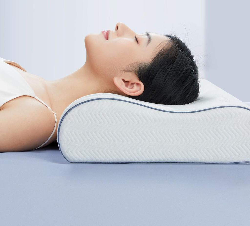 Orthopedic Memory Foam Pillow - Slow Rebound, Neck Support, Cervical Spine Relief, Ideal for Home, Hotel & Dormitory.