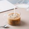 Household Large-Capacity Transparent Water Cup Milk Breakfast Cup With Handle Glass 500ml