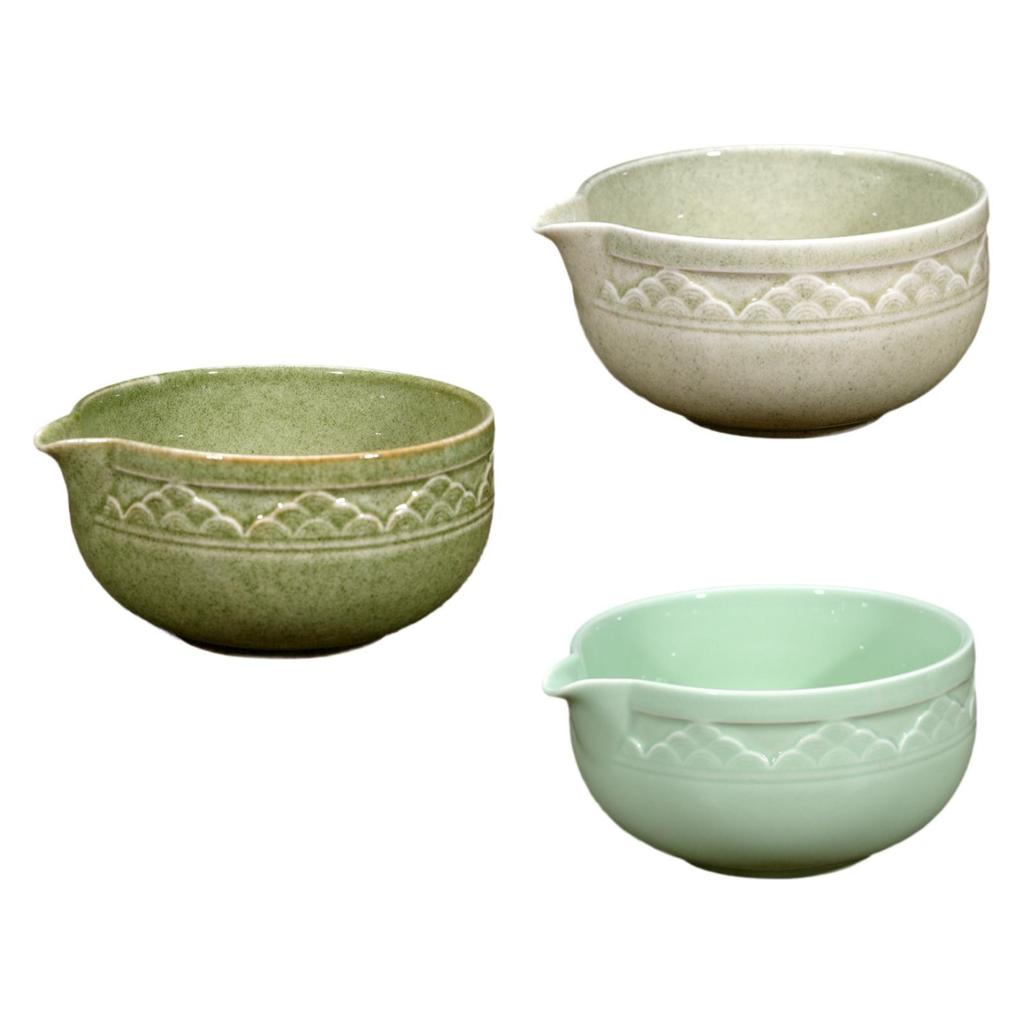 Ceramic Matcha Bowl Japanese Green Tea Cup Tea Ceremony Matcha Mixing Bowl for