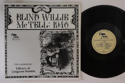 LP Schallplatte BLIND WILLIE MCTELL - Library Of Congress Session BMLP1049 BLUE MOON 1986 UK Blues Gebraucht