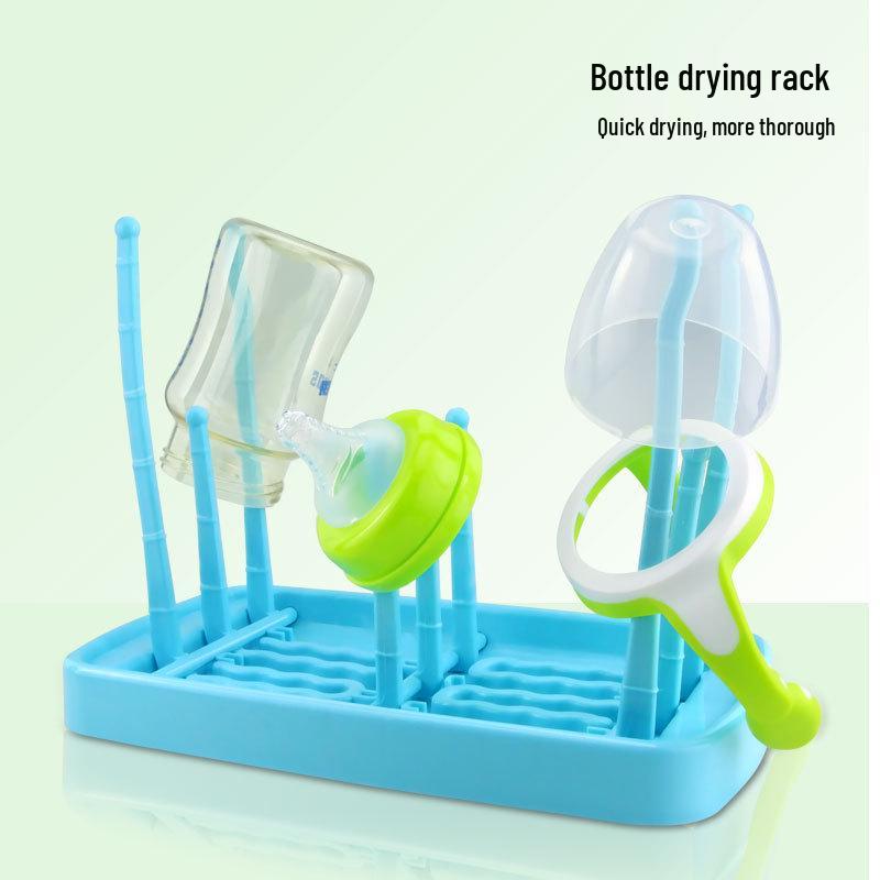 Baby Bottle Drying Rack and Dustproof Storage Holder