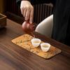 Xiangyunsha Chinese Zen Double-Sided Waterproof Tea Mat - Thickened Tablecloth for Dry Brew