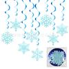 Snowflake Hanging Ornament for Christmas Tree Winter Home Decor