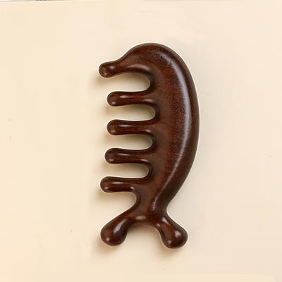 Masážní hřeben, Malý masážní hřeben na meridiány ve tvaru delfína, Masážní hřeben na hlavu, Hřeben Gua Sha, Hřeben s širokými zuby, Jemný masážní přístroj na pokožku hlavy, Masážní nástroje pro relaxaci