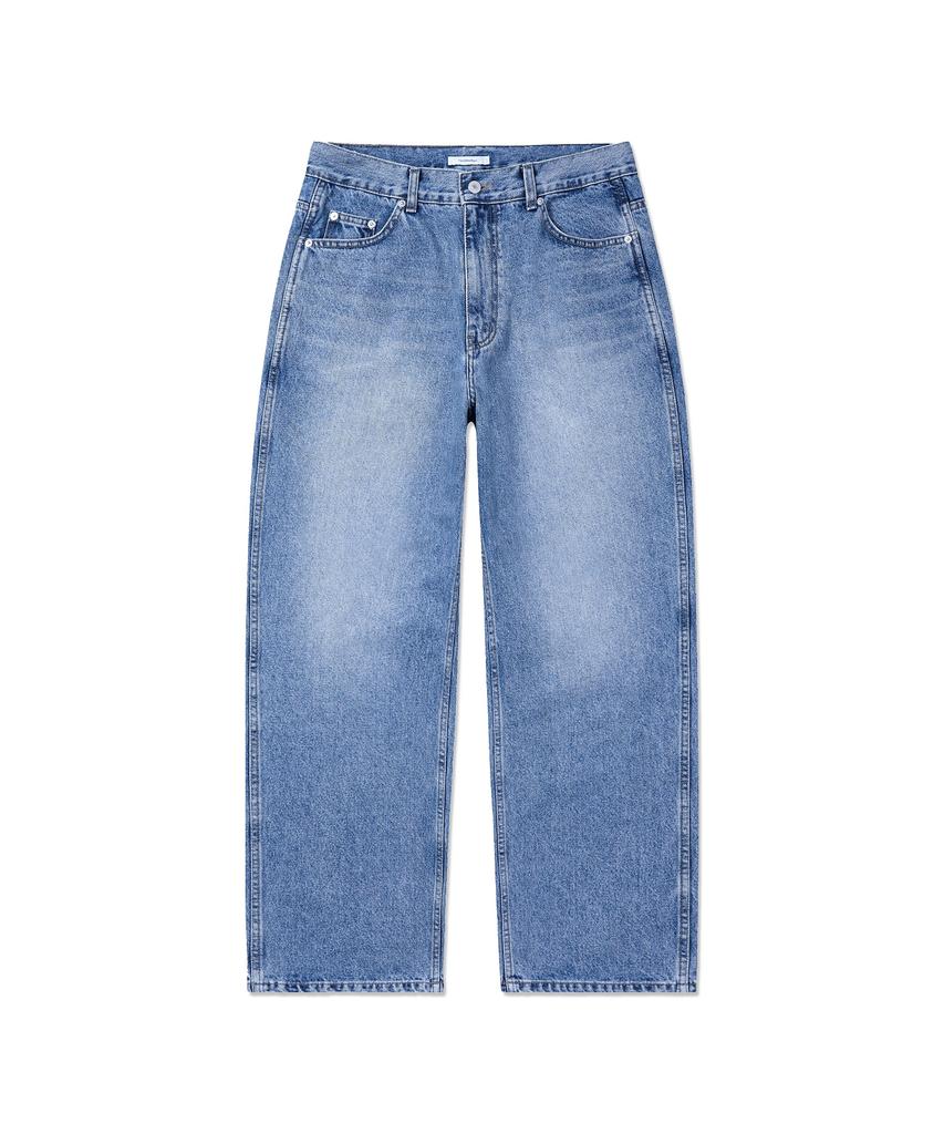 MANNERGRAM Fade Five-Pocket Denim Pants Regular Fit_Fit5 Light Blue