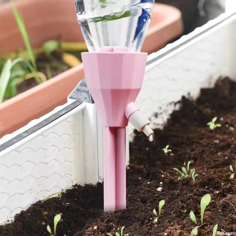 3Pcs Adjustable Drip Irrigation System Automatic Self Watering Spikes for Plants Indoor Outdoor Potted Plants Irrigation System