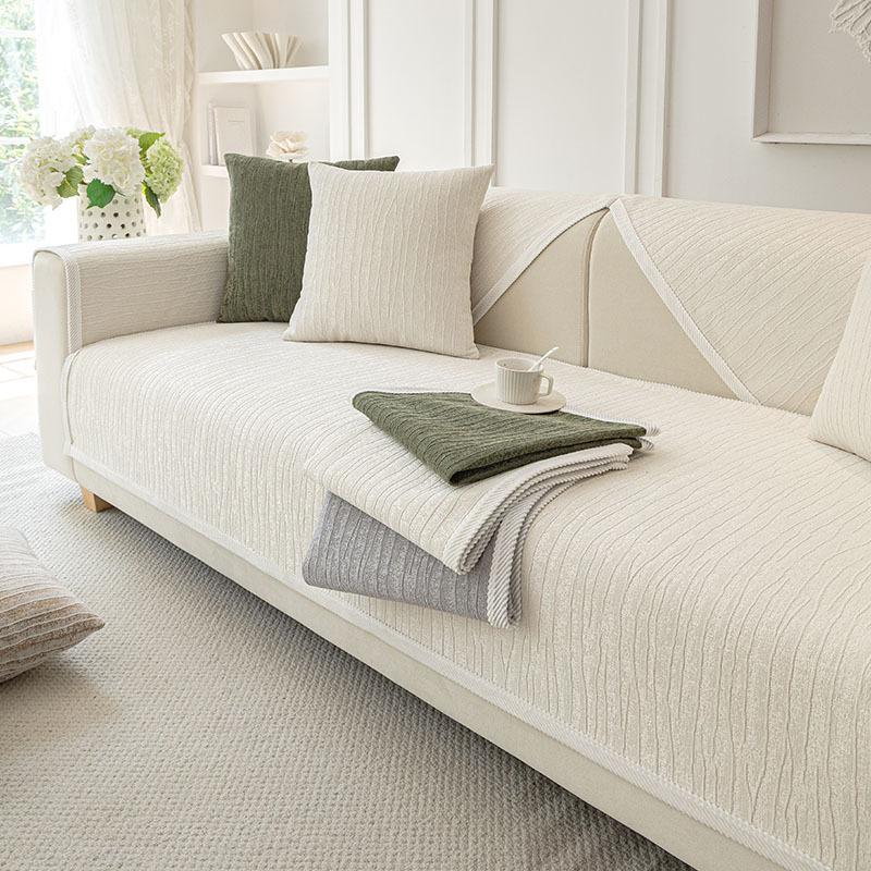 Sofa Cushion Universal In All Seasons New Mat Seat Cushion Non-Slip Leather Sofa Cover Light Luxury High-End Cover