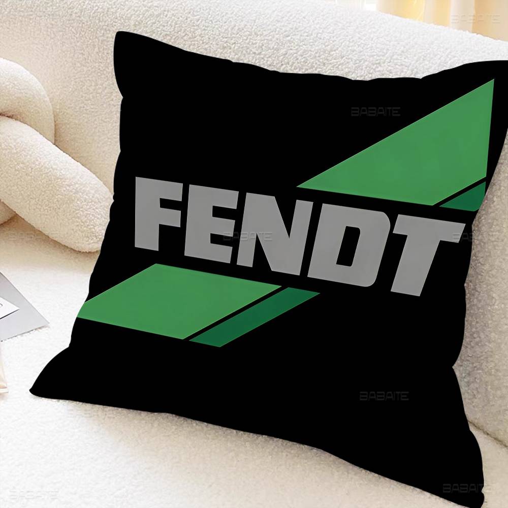Farming Tractor Fendt Pillowcase Toon Gift Cushion Cover Bedroom Home Sofa Chair Seat Decor Pillow Case