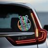 For Fiat JAC Chevrolet Ford GEELY Jeep Auto Universal Accessories Baby On Board Car Warning Stickers Creative Cartoon Decal