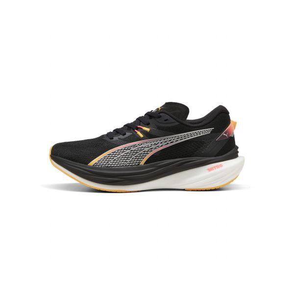 Puma Deviate Nitro 3 Black Sun Stream Herre Sneakers 309707-02
