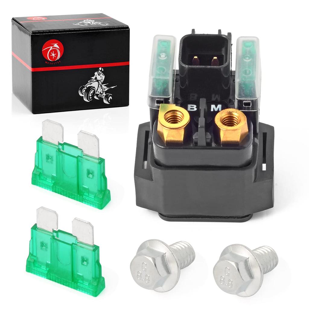 MOTO1988 Solenoid Starter Relay Compatible With Yamaha Raptor 700 700R YFM700 2006- Rhino 450 YXR450 2007-2008 Rhino 660 YXR660 2007