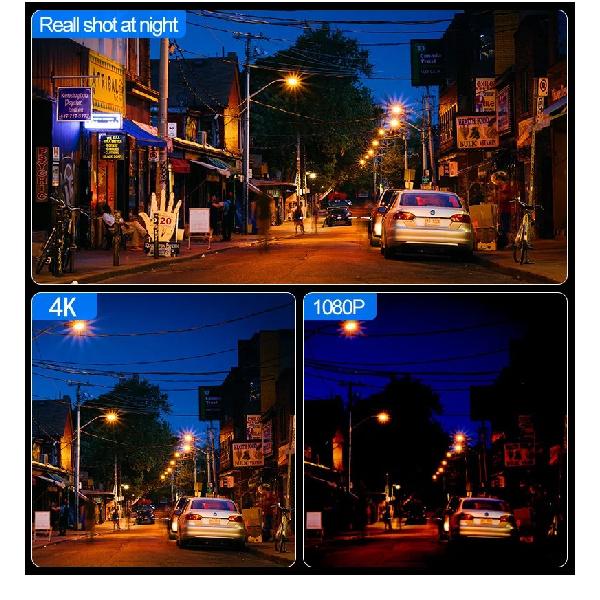 11.26 Inch 4K 3840*2160P Car DVR Dash Cam WIFI GPS APP WDR Rear View Mirror 1080P Car Camera Video Recorder Park Monitor