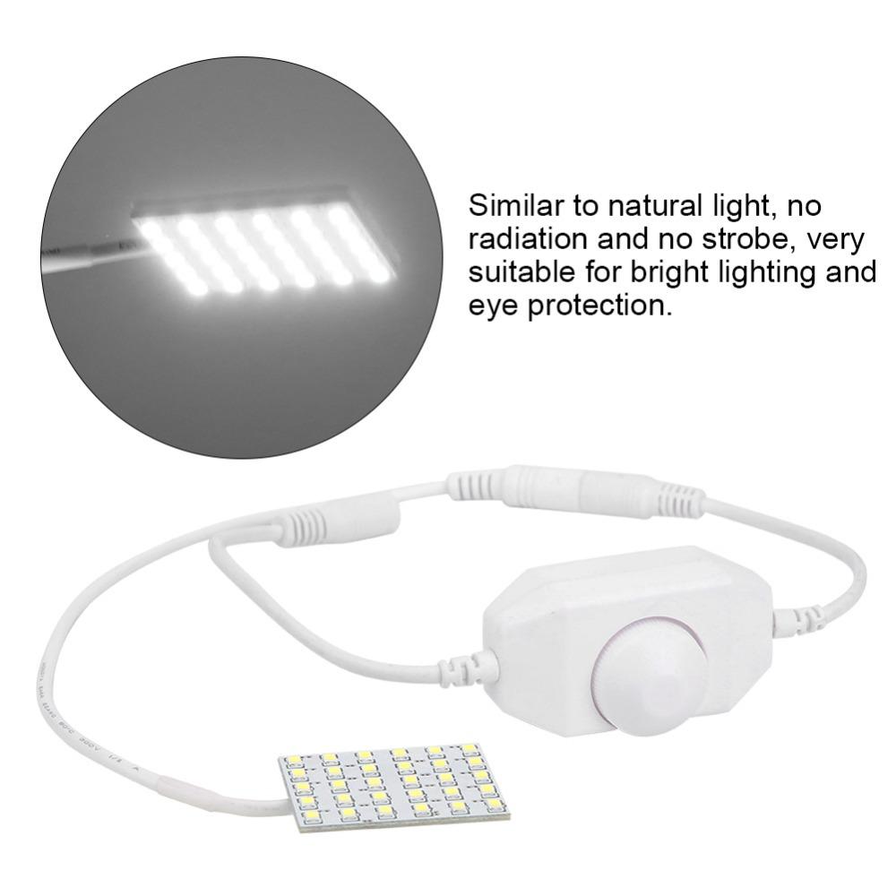 4pcs 30LED Sewing Machine Light Eye Protection Lamp Flexible Sewing Machine LED Light Energy Saving 110-240V Machine Light