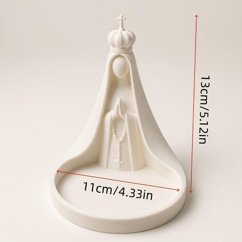 Print new products, crown cross stitch bead tray, jewelry storage tray, interior home decoration ornament.