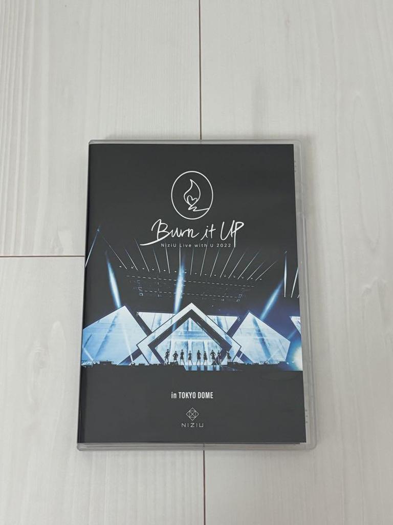 [USED] NiziU "Burn it UP" Blue-ray Regular Edition