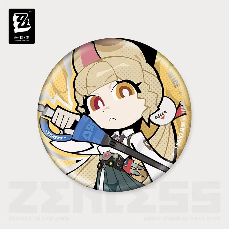 

Sunsyea Zenless Zone Zero Официальный мерч miHoYo Оригинальная серия LD Акриловый брелок-значок Spook Shack