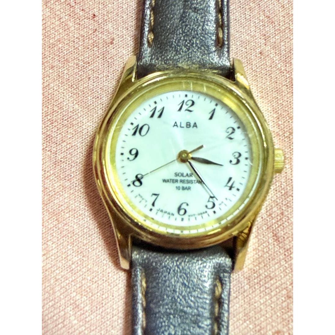 ALBA solar watch 10 ATM water resistant