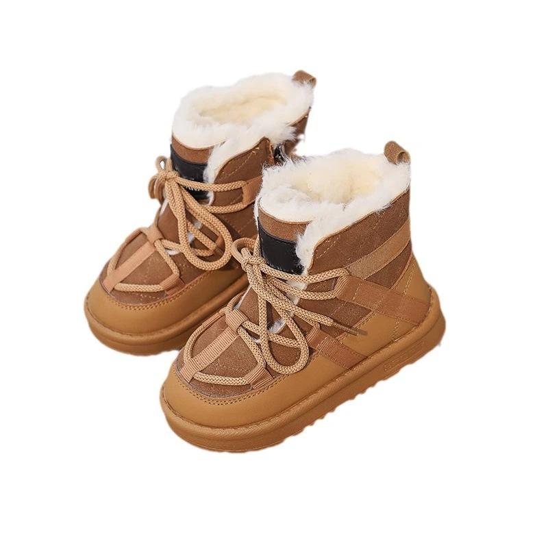 BotasNew Girl Boot Simple Versatile Classic Winter Boots Comfort Warm Child Shoe Fashion Daily Child Boot Trend Stylish Boy Shoe