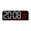 Stylish LED Digital Alarm Clock with Temperature and Humidity Display Perfect for Bedroom and Living Room Home Decors