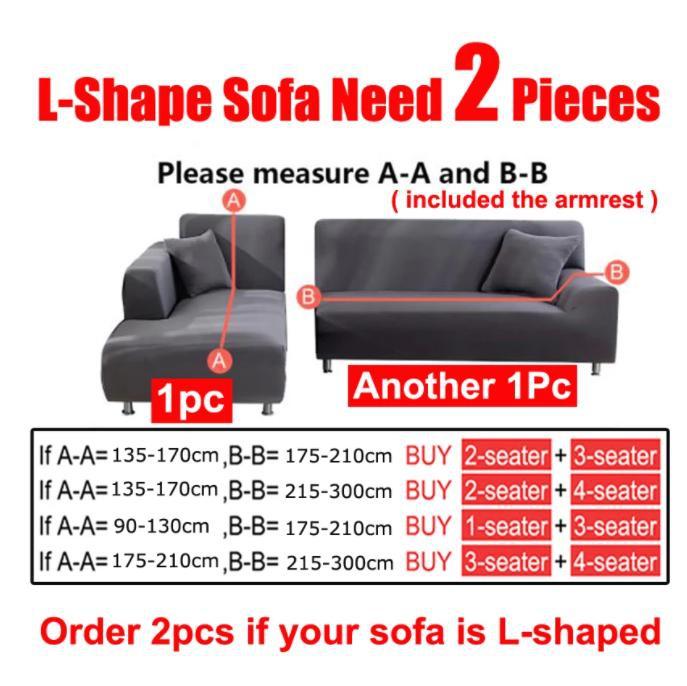 Waterproof Sofa Cover Armchair Slipcover 1/2/3/4 Seater Cover Polar Fleece Sofa Cover Furniture Protector for Home Living Room