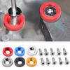 License Plate Bolts License Plate Mounting Hardware M6 Gasket Bolt For Rear Front Vehicle Modification Motorcycle RV Tag