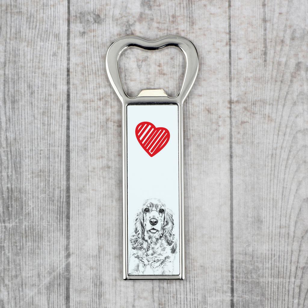 Cocker Spaniel Amerykański - Otwieracz Do Butelek Z Psem, Personalizowany Otwieracz Na Lodówkę, Wyjątkowy Upominek Dla Mężczyzny Marki Art-Dog