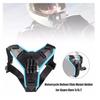 Supporto con Cinghia per Casco Per Gopro Hero 12 11 10 9 8 7 6 5 4 3 Motocicletta Yi Action Sports Fotocamera Supporto Holder Integrale Accessori