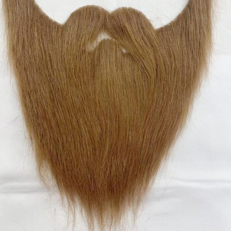 Barba Finta di Halloween Baffi Finti Divertenti Accessori per Travestimenti Baffetti Peli Facciali con Cordino Elastico Regolabile