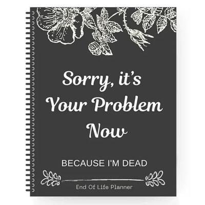 Cuando me Haya Ido Cuaderno de Planificación de Legado Ahora Estoy Muerto ¿Qué Libro Agenda Guía Agenda Guiada