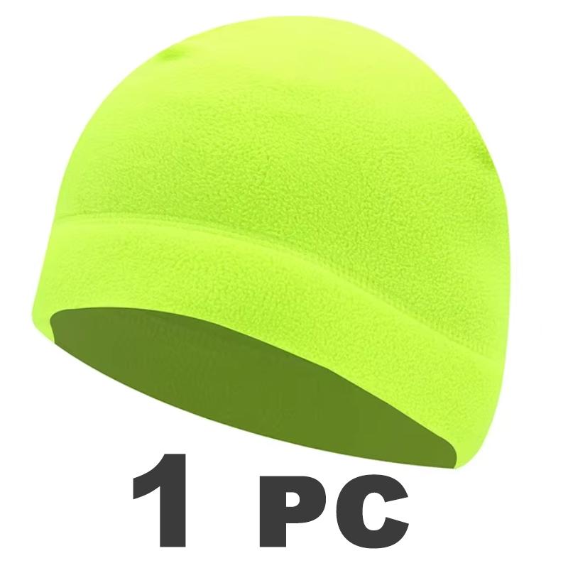 Fleece Warm Hat Winter Cap Men Women Outdoor Sports Skiing Cycling Hat Windproof Soft Beanie Cap Male Lady Autumn Winter Hats