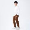 New MLB Base Logo Knitted Sweatpants Unisex Brown 3APT00216-43BRS