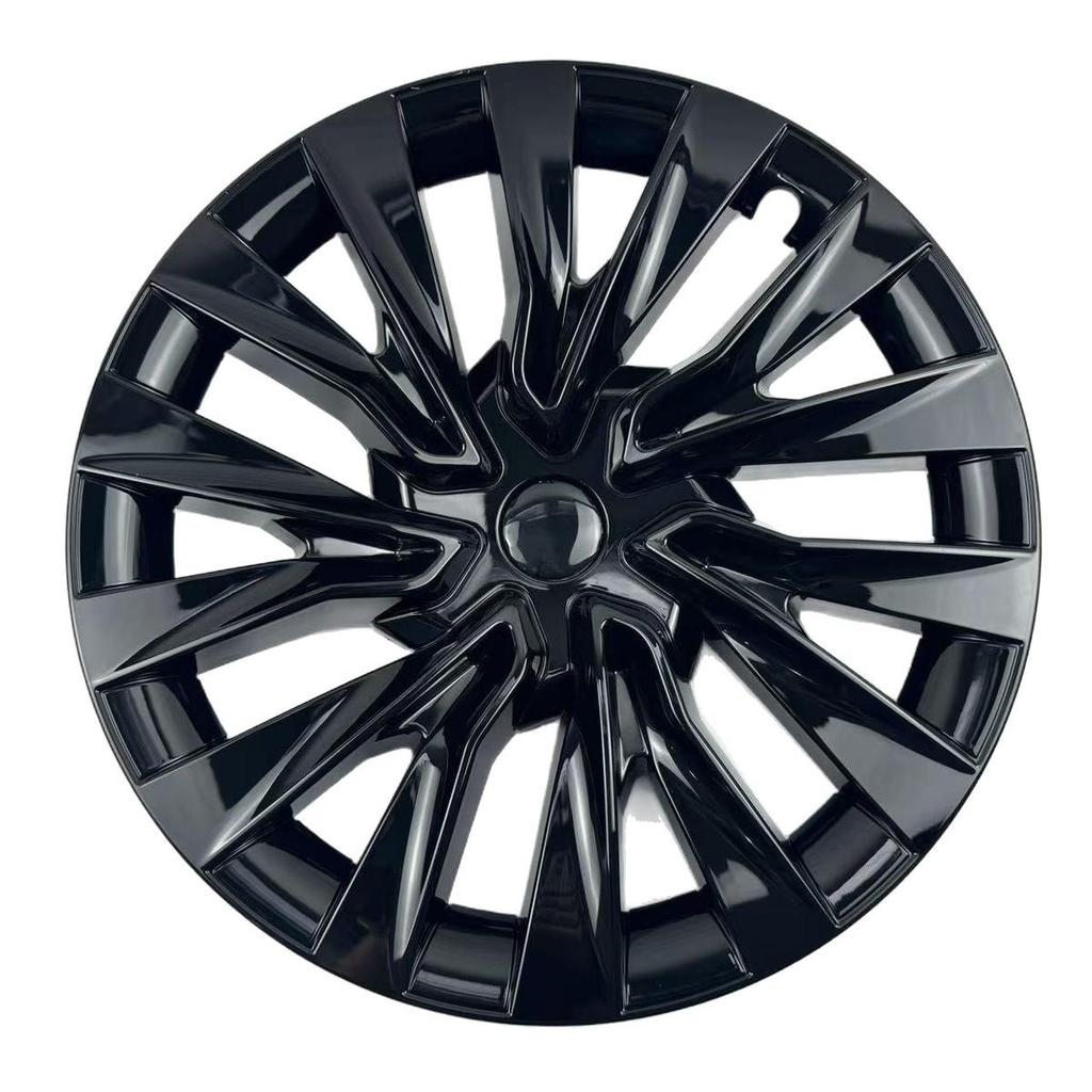 Tampa do Cubo da Roda do Tesla Model 3 Atualizado: Design Ciclone de Turbina com Proteção Contra Arranhões de Borda a Borda