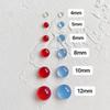New 100/50PCS Round Flat Resin Eyes Cat Safety Eyes Imitation Agate DIY Plush Animal Toy Doll Eyes Sewing Handcrafts Accessories